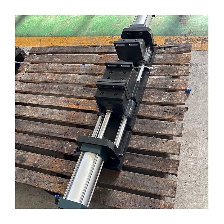 ダブルシングルオープン空気圧フラットバイス